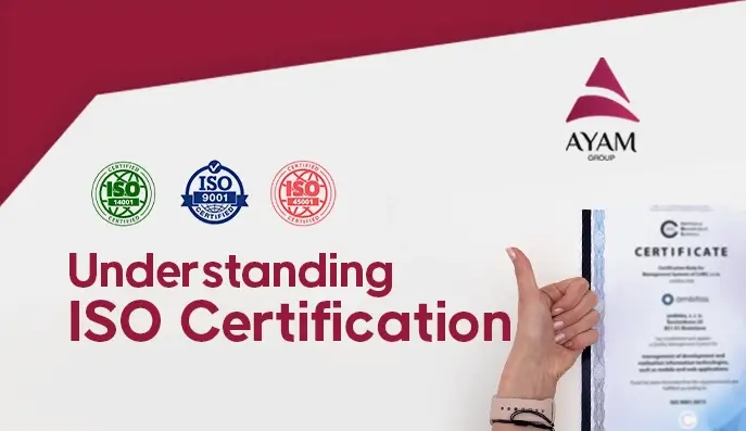 thumbs up on iso certificate