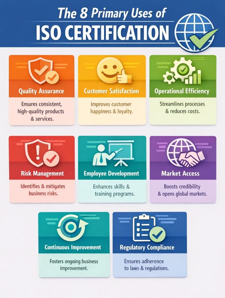 Uses of ISO Certification