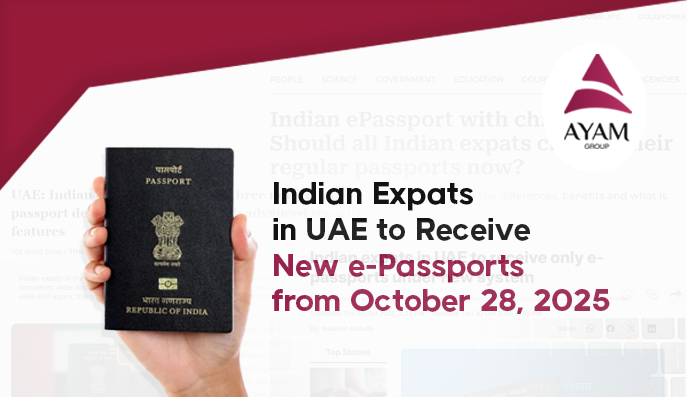 Indian Expats in UAE to Receive New e-Passports from October 28, 2025