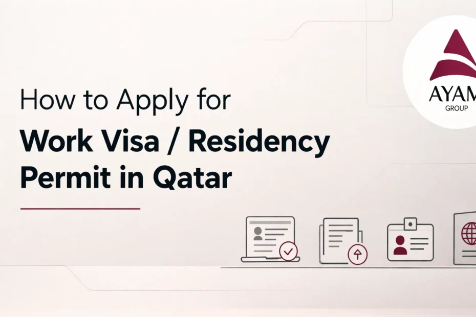 How to Apply for Work Visa / Residency Permit in Qatar